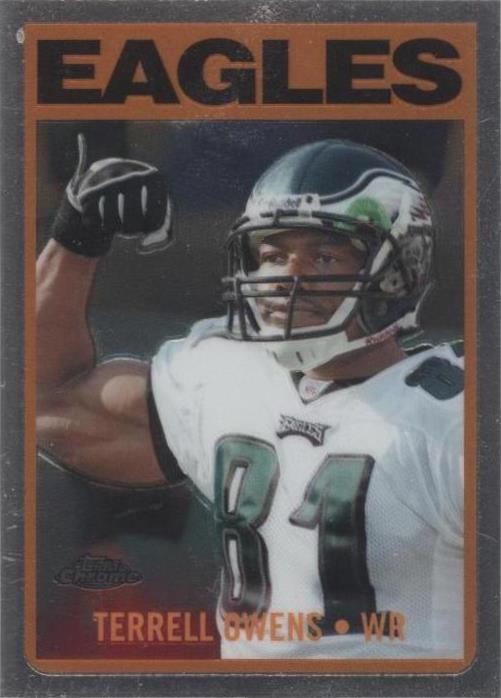 2005 Topps Chrome Terrell Owens #TB17