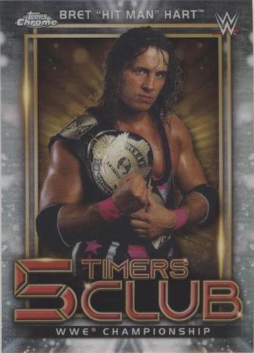 2021 Topps Chrome WWE - Bret Hart #5T-2
