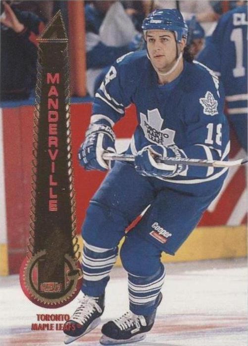 1994-95 Pinnacle - Kent Manderville #454