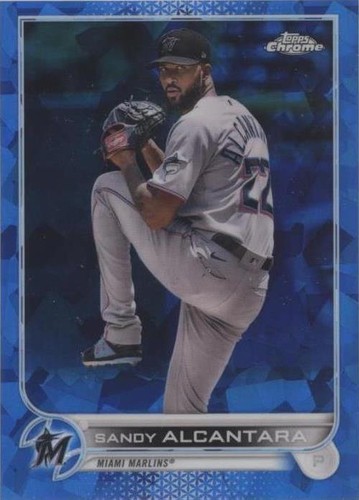 2022 Topps Chrome Sapphire Edition - Sandy Alcantara #606