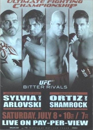 2010 Topps UFC Series 4 - Andrei Arlovski Ken Shamrock Tim Sylvia #FPR-UFC61