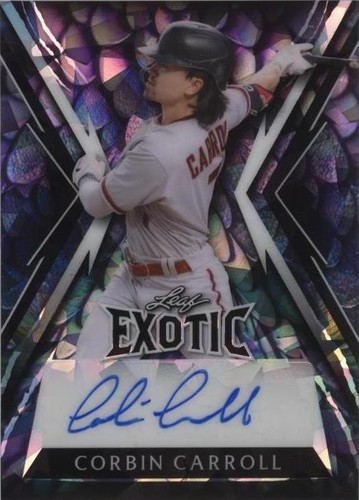 2023 Leaf Exotic - Corbin Carroll #BA-CC1