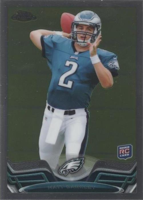 2013 Topps Chrome Matt Barkley #162