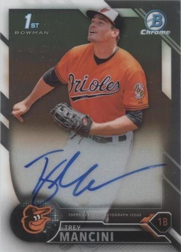 2016 Bowman - Trey Mancini #CPA-TM