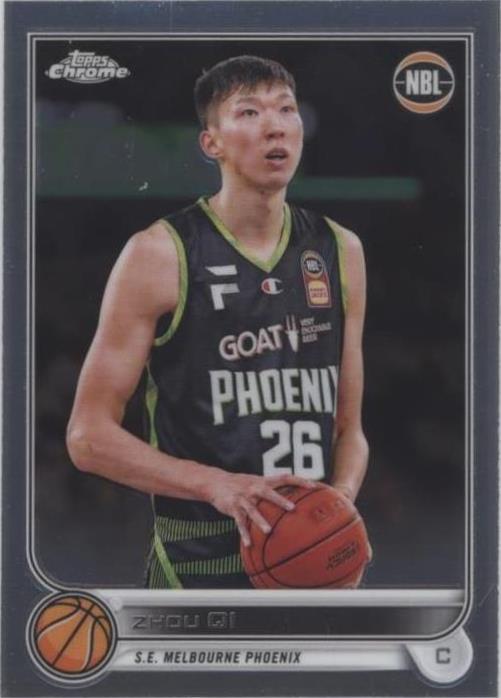 2022-23 Topps Chrome NBL National Basketball League - Zhou Qi #77
