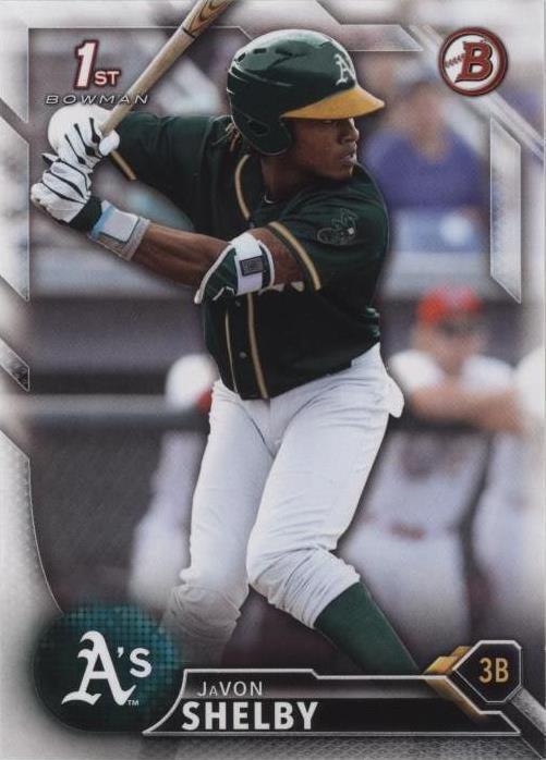 2016 Bowman Draft - JaVon Shelby #BD-21