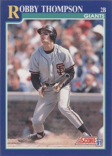 1991 Score - Robby Thompson #26