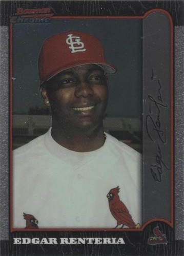 1999 Bowman Chrome - Edgar Renteria #254