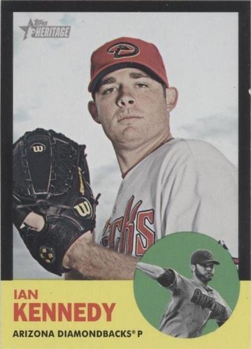 2012 Topps Heritage - Ian Kennedy #HP47