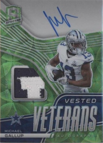 2021 Panini Spectra Michael Gallup #VV-MG