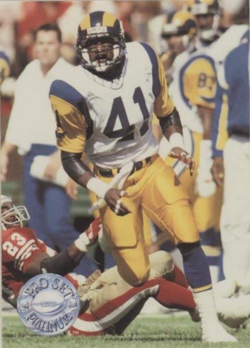 1991 Pro Set Platinum Todd Lyght #296