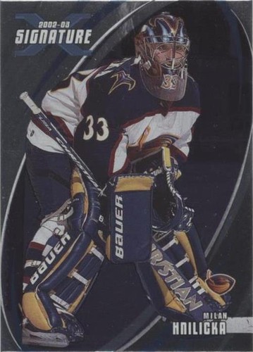 2002-03 In the Game Be A Player Signature Series - Milan Hnilicka #049