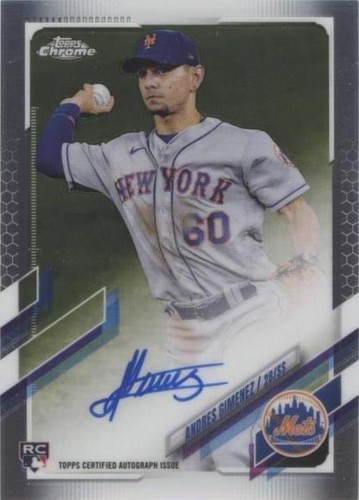 2021 Topps Chrome - Andres Gimenez #RA-AG