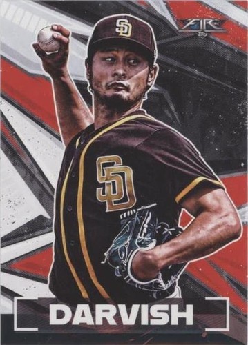 2021 Topps Fire - Yu Darvish #160
