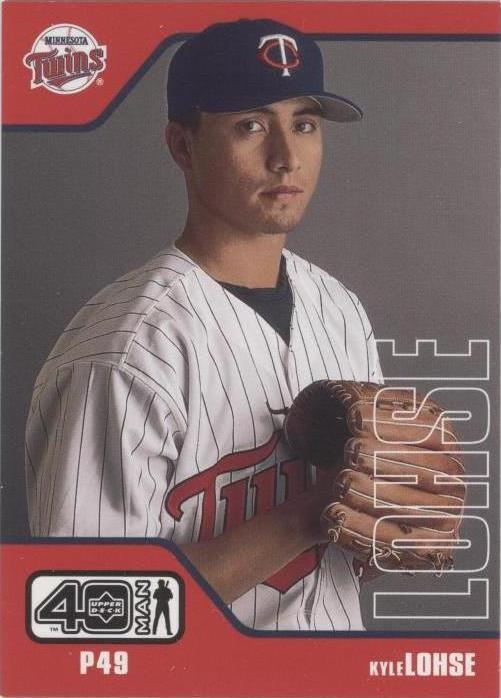 2002 Upper Deck 40 Man - Kyle Lohse #372