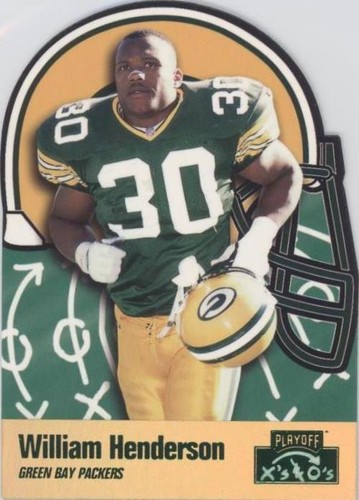 1996 Playoff Prime William Henderson #54