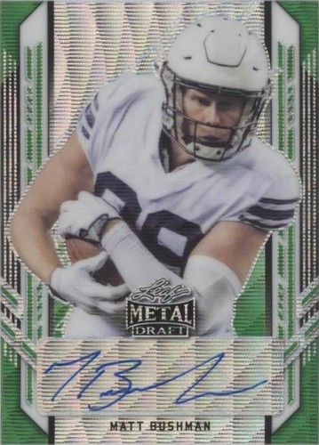 2021 Leaf Metal Draft Matt Bushman #PA-MB1