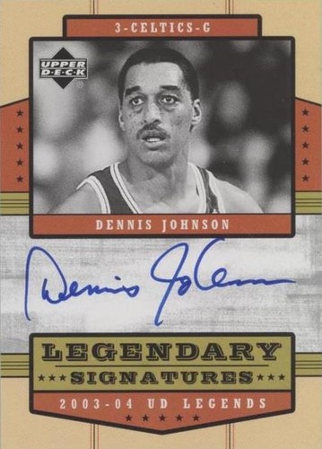 2003-04 Upper Deck UD Legends - Dennis Johnson #LS-DJ