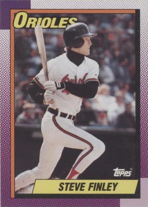O-Pee-Chee 1990 - Steve Finley #349