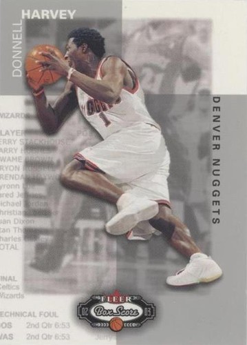 2002-03 Fleer Box Score - Donnell Harvey #24