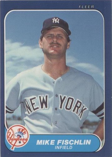 1986 Fleer Update - Mike Fischlin #U-40