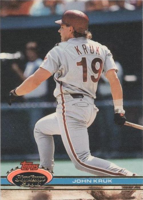 Topps Stadium Club 1991 - John Kruk #227