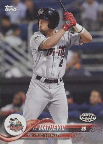 2018 Topps Pro Debut - J.J. Matijevic #29