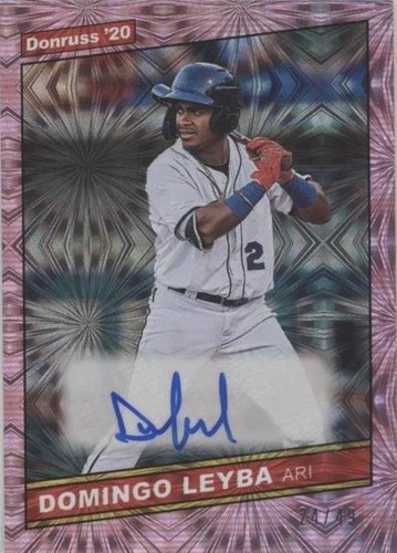 2020 Panini Donruss - Domingo Leyba #86S-DL