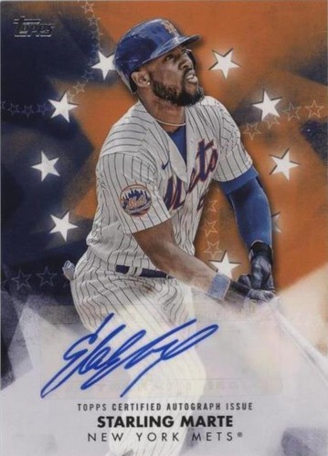2024 Topps Series 1 - Starling Marte #BSA-SMA