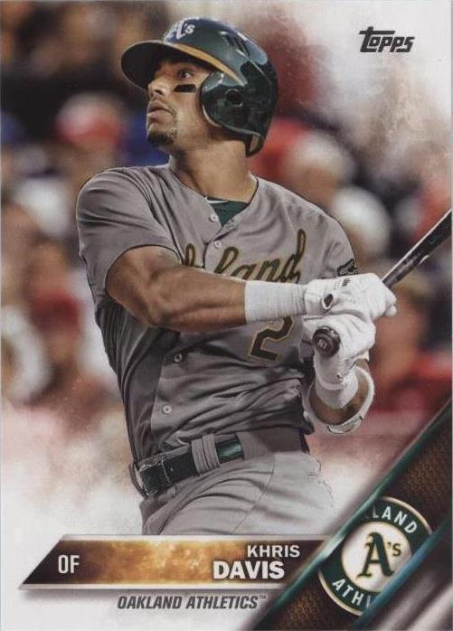 Topps 2016 - Khris Davis #598
