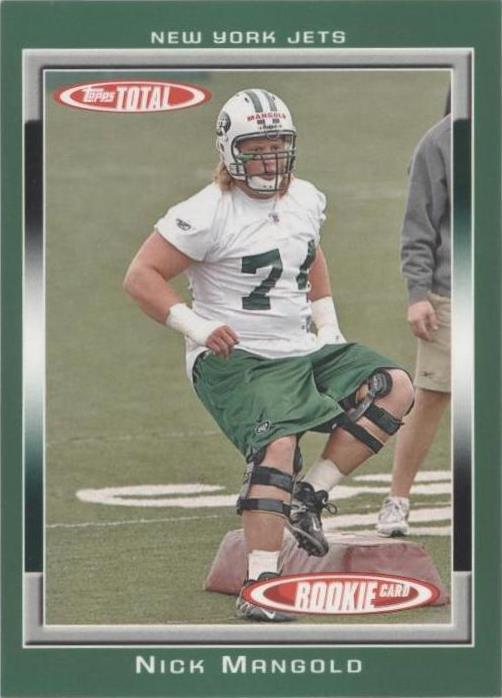 2006 Topps Total Nick Mangold #520