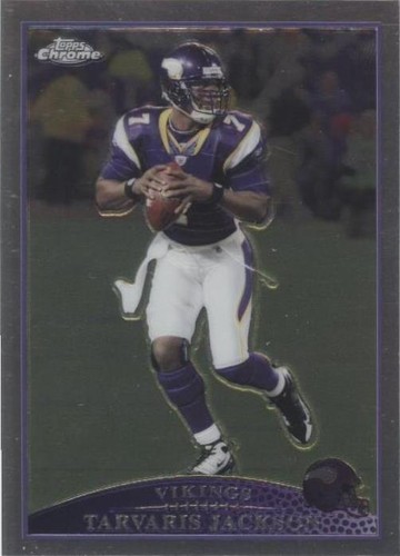 2009 Topps Chrome Tarvaris Jackson #TC50