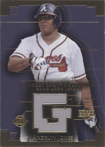 2003 Upper Deck Sweet Spot - Andruw Jones #AJ