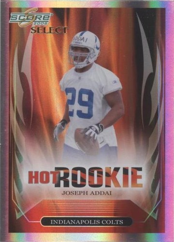 2006 Score Select Joseph Addai #14