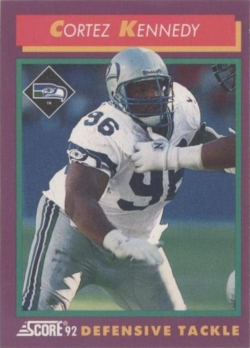 1992 Score Cortez Kennedy #131