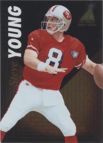 1995 Pinnacle Zenith Steve Young #94