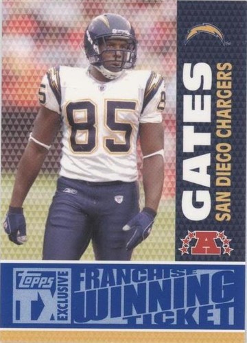 2007 Topps TX Exclusive Antonio Gates #FW-AG