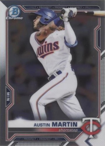 2021 Bowman Draft - Austin Martin #BDC-19