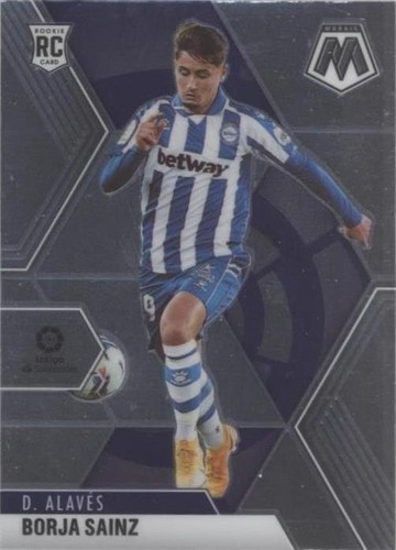 2020-21 Panini Mosaic La Liga Borja Sainz #70
