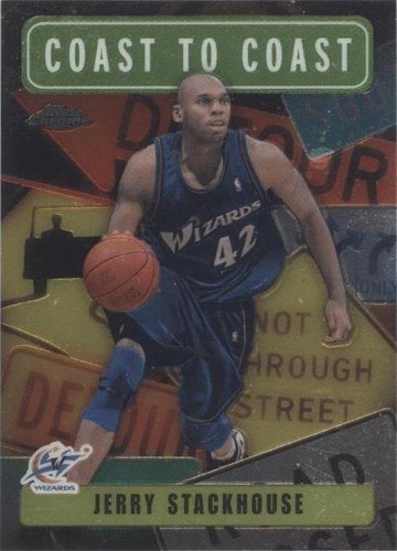 2002-03 Topps Chrome - Jerry Stackhouse #CC16