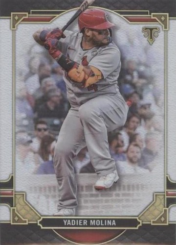 2022 Topps Triple Threads - Yadier Molina #21