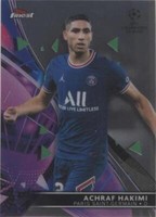 2021-22 Topps Finest UCL Achraf Hakimi #80
