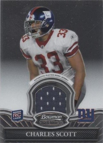 2010 Bowman Sterling Charles Scott #BSR-CS