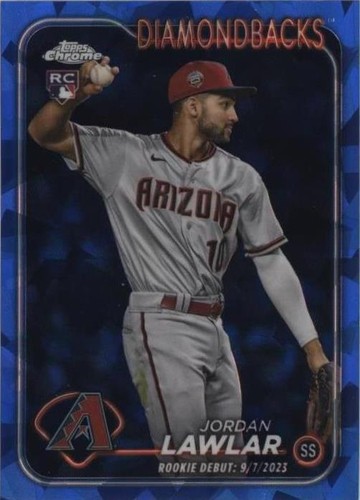 2024 Topps Chrome Update Series Sapphire Edition - Jordan Lawlar #USCS41