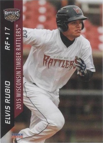 2015 Choice Wisconsin Timber Rattlers - Elvis Rubio #25