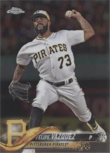 2018 Topps Chrome Update - Felipe Vazquez #HMT58