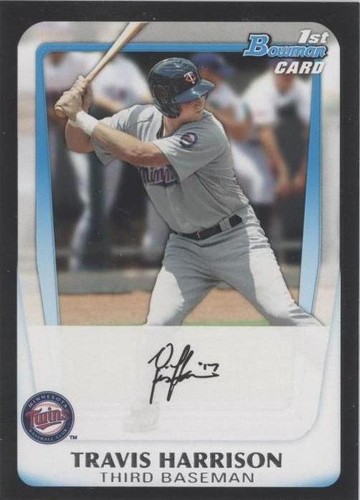 2011 Bowman Draft Picks & Prospects - Travis Harrison #BDPP41