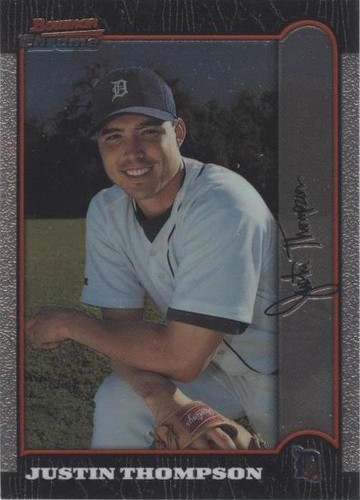 1999 Bowman Chrome - Justin Thompson #289