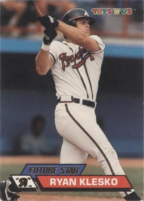 1993 Topps Stadium Club Toys R Us - Ryan Klesko #4
