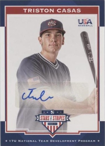 2017 Panini USA Baseball Stars & Stripes - Triston Casas #4